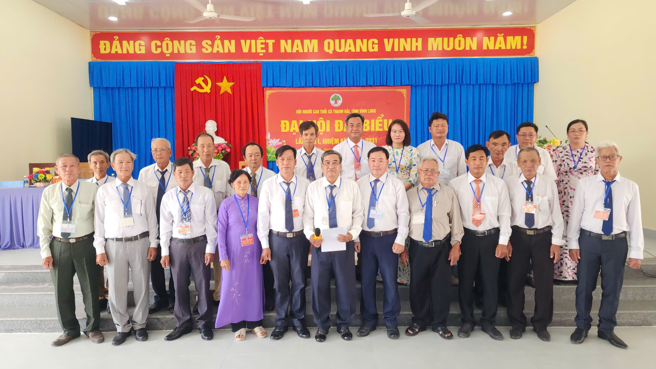 ĐẠI HỘI ĐẠI BIỂU HỘI NGƯỜI CAO TUỔI XÃ THẠNH HẢI HỘI NHIỆM KỲ 2026 – 2031 TỔ CHỨC THÀNH CÔNG TỐT ĐẸP