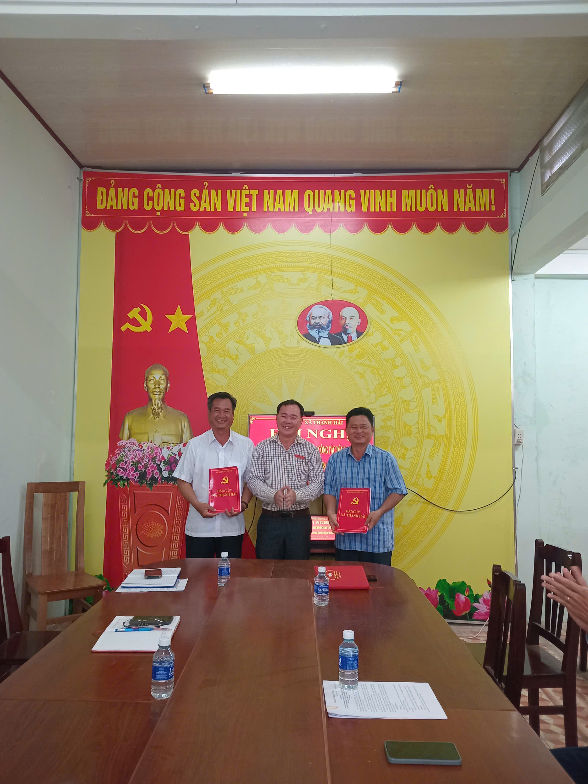 Xã Thạnh Hải tổ chức hội nghị bàn giao chức năng, nhiệm vụ tham mưu công tác dân vận