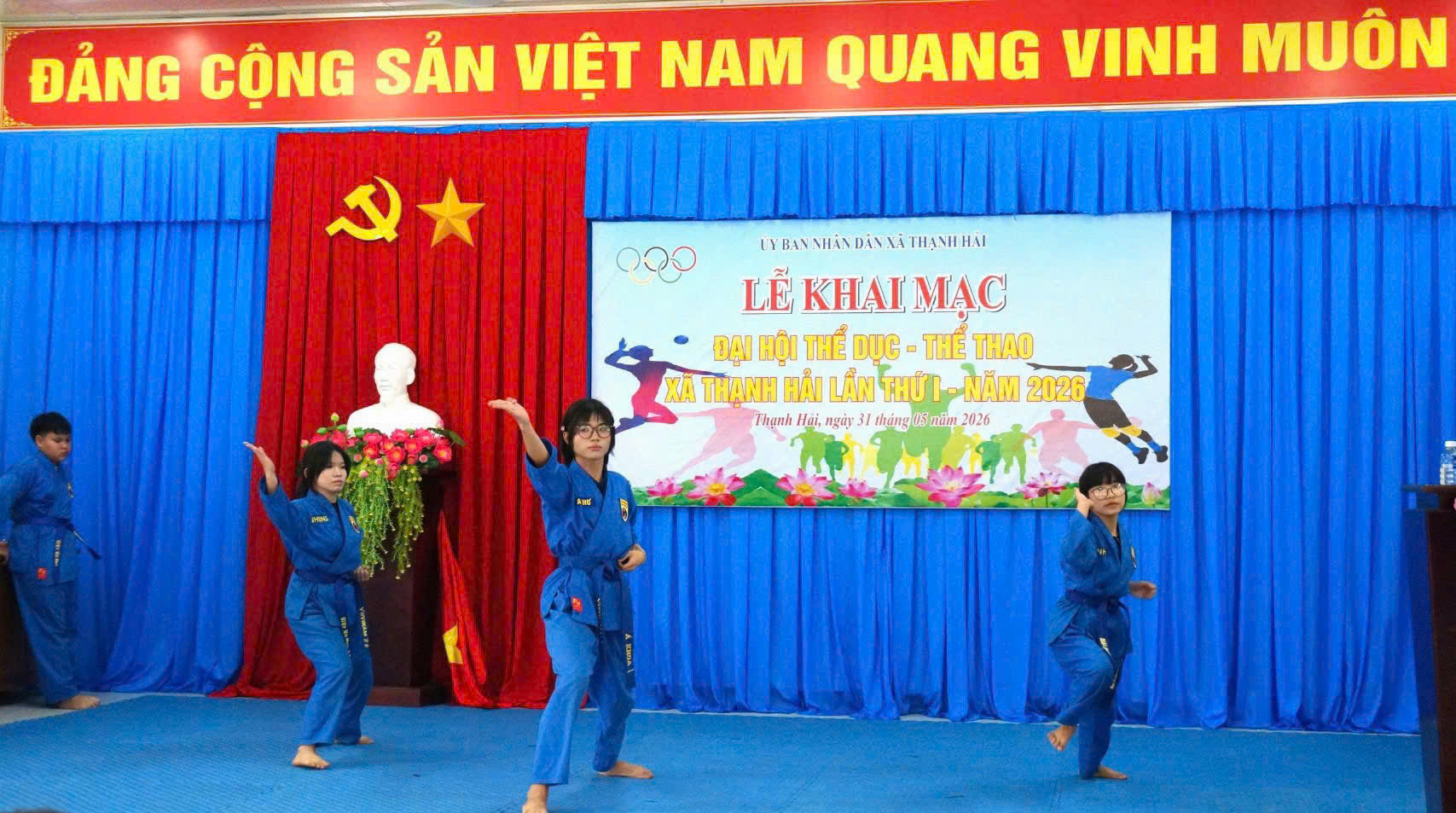 THẠNH HẢI KHAI MẠC ĐẠI HỘI THỂ DỤC THỂ THAO LẦN THỨ I NĂM 2026
